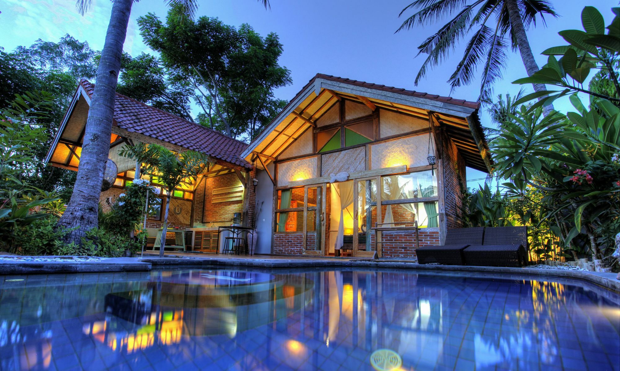 Villas Samalama Gili Air Kültér fotó