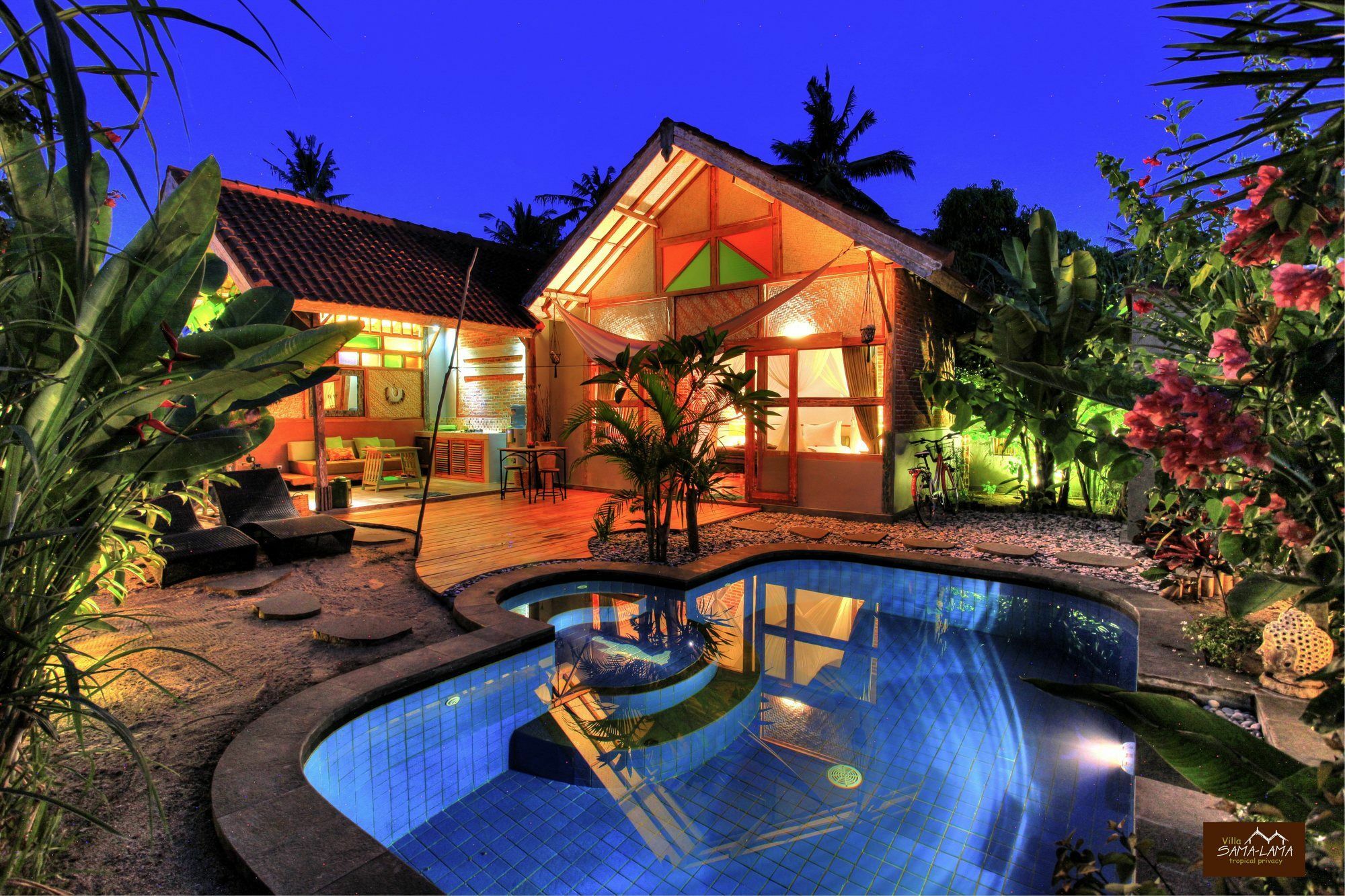 Villas Samalama Gili Air Kültér fotó